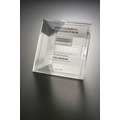 Lucite Embedment Elongated Rectangular Award